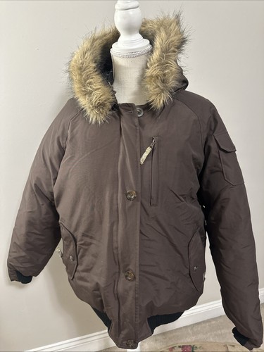 Woolrich parka down faux fur - faux,