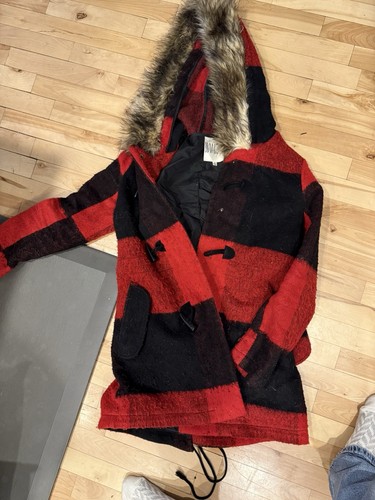 Woolrich red black plaid - red,