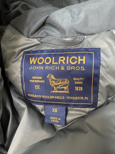 Woolrich polar high collar fur - woolrich,